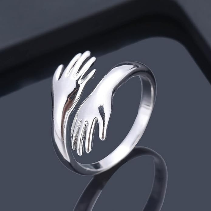 Silver Hug Ring - Image 3