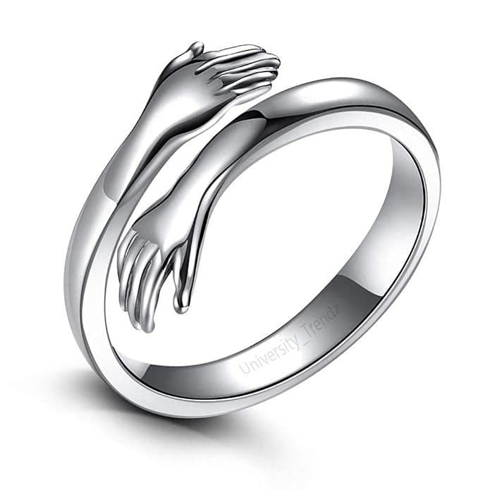 Silver Hug Ring - Image 2